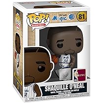 Pop NBA Legends Shaquille O'Neal Magic Home Jersey Vinyl Figure